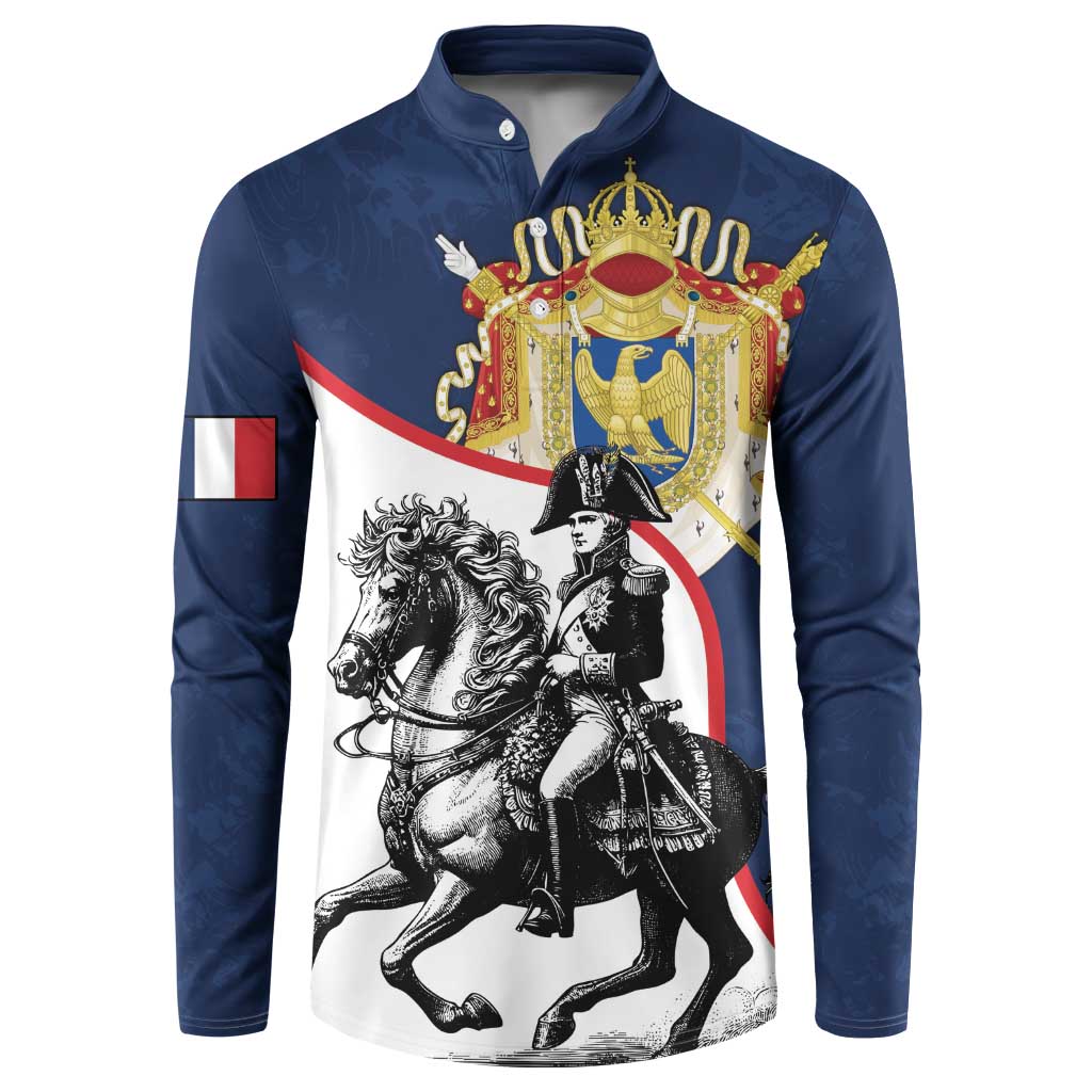 First French Empire 1804 – 1814 Button Sweatshirt Liberte Ordre Public