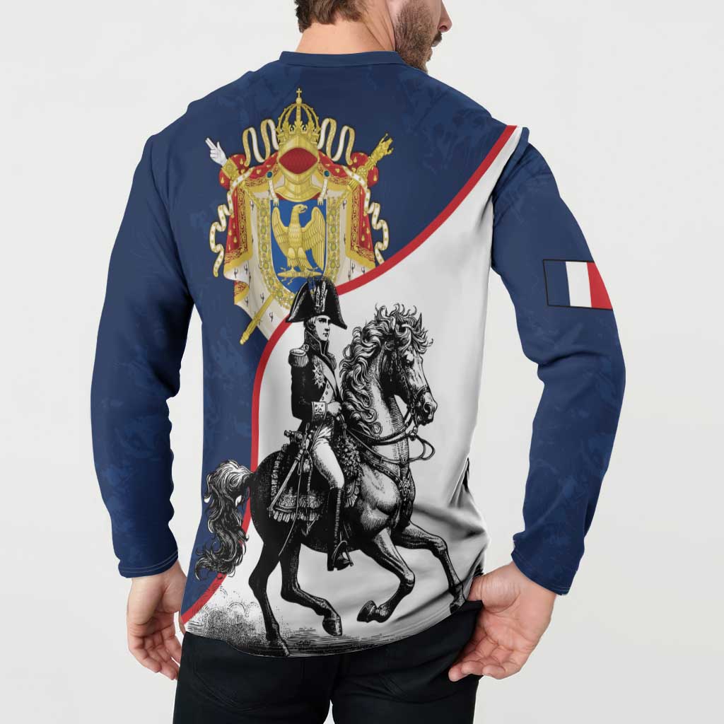 First French Empire 1804 – 1814 Button Sweatshirt Liberte Ordre Public