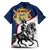 First French Empire 1804 – 1814 Family Matching Long Sleeve Bodycon Dress and Hawaiian Shirt Liberte Ordre Public