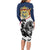 First French Empire 1804 – 1814 Family Matching Long Sleeve Bodycon Dress and Hawaiian Shirt Liberte Ordre Public