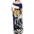 First French Empire 1804 – 1814 Family Matching Off Shoulder Maxi Dress and Hawaiian Shirt Liberte Ordre Public