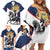 First French Empire 1804 – 1814 Family Matching Off Shoulder Short Dress and Hawaiian Shirt Liberte Ordre Public