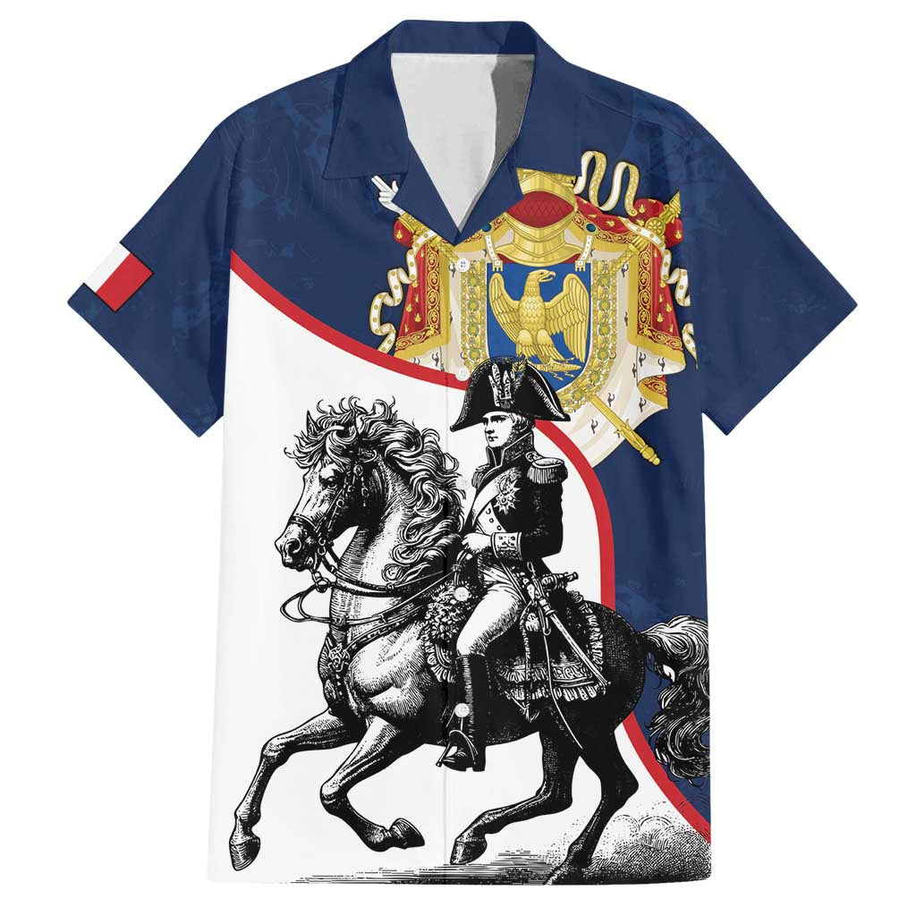 First French Empire 1804 – 1814 Family Matching Off Shoulder Short Dress and Hawaiian Shirt Liberte Ordre Public