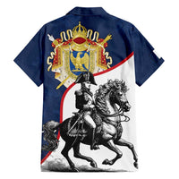 First French Empire 1804 – 1814 Family Matching Short Sleeve Bodycon Dress and Hawaiian Shirt Liberte Ordre Public