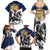 First French Empire 1804 – 1814 Family Matching Summer Maxi Dress and Hawaiian Shirt Liberte Ordre Public