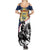 First French Empire 1804 – 1814 Family Matching Summer Maxi Dress and Hawaiian Shirt Liberte Ordre Public