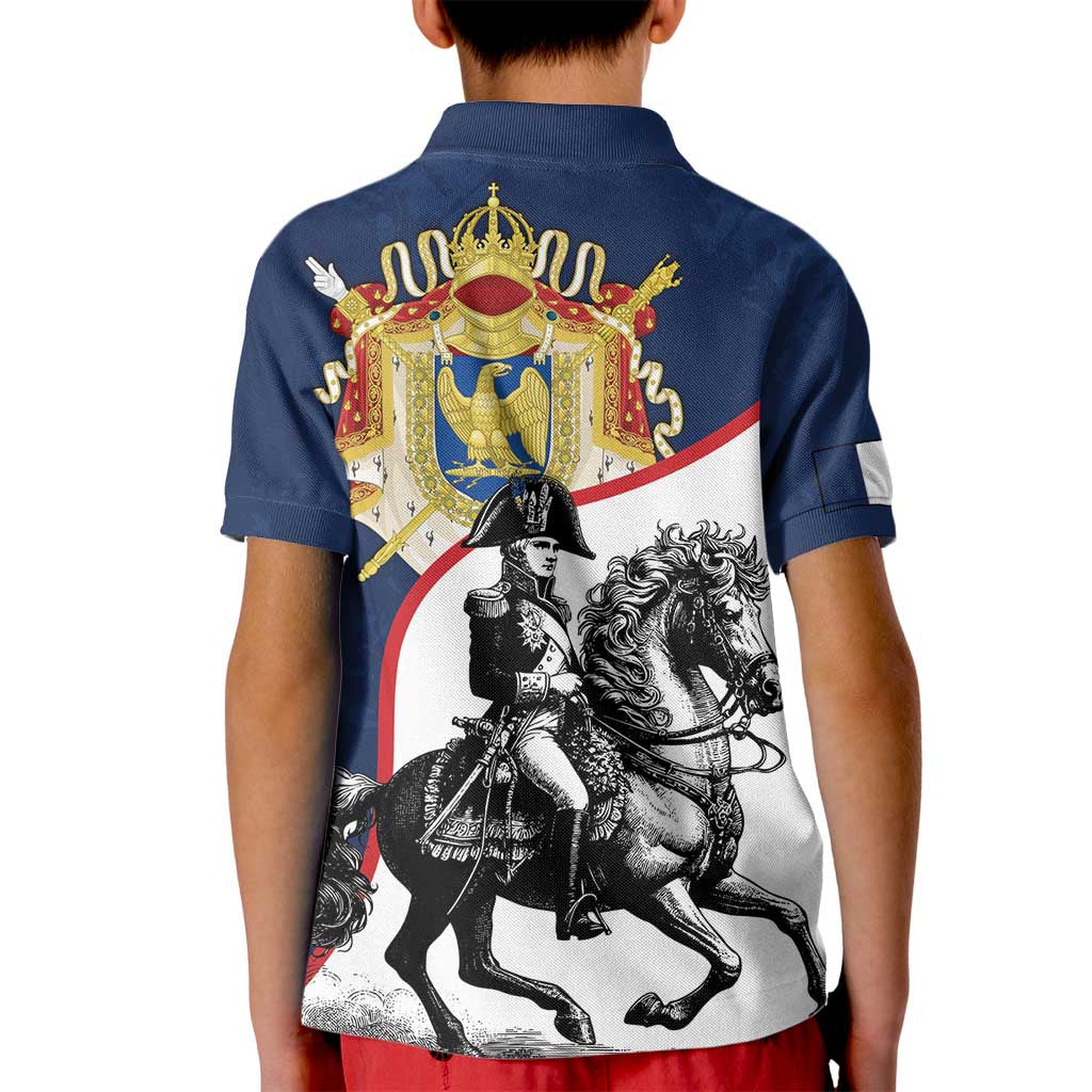 First French Empire 1804 – 1814 Kid Polo Shirt Liberte Ordre Public