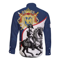 First French Empire 1804 – 1814 Long Sleeve Button Shirt Liberte Ordre Public