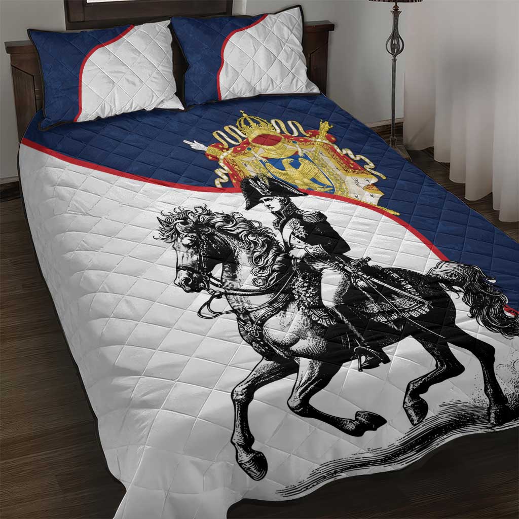 First French Empire 1804 – 1814 Quilt Bed Set Liberte Ordre Public