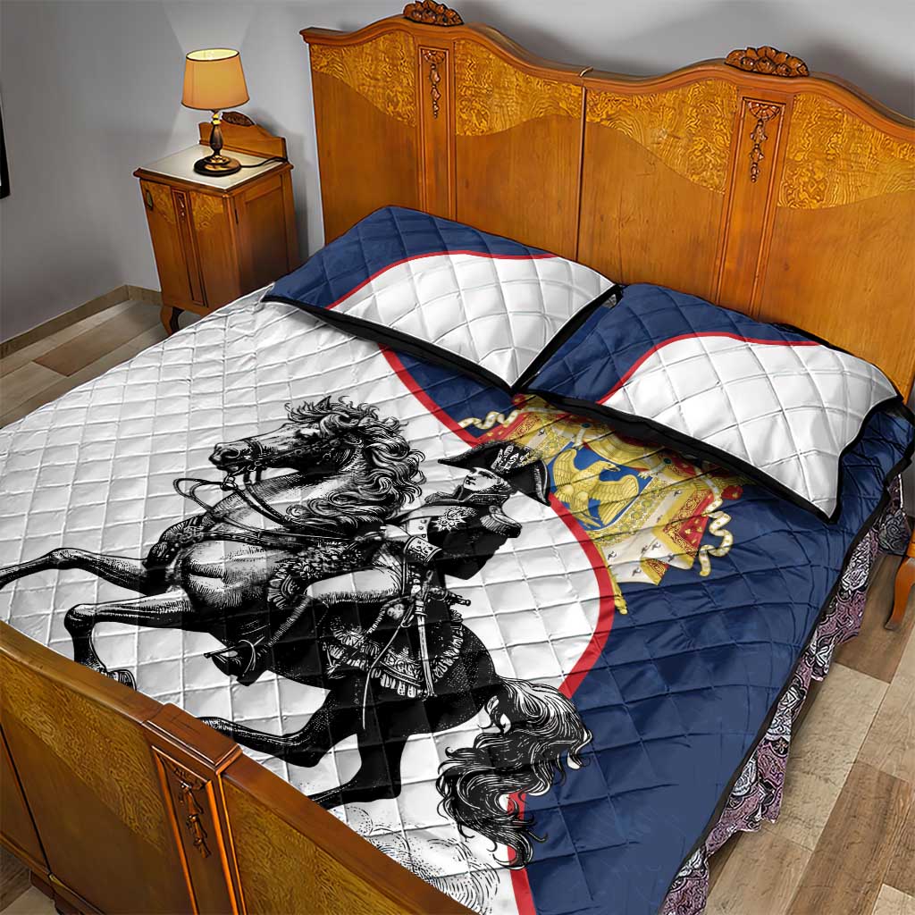 First French Empire 1804 – 1814 Quilt Bed Set Liberte Ordre Public