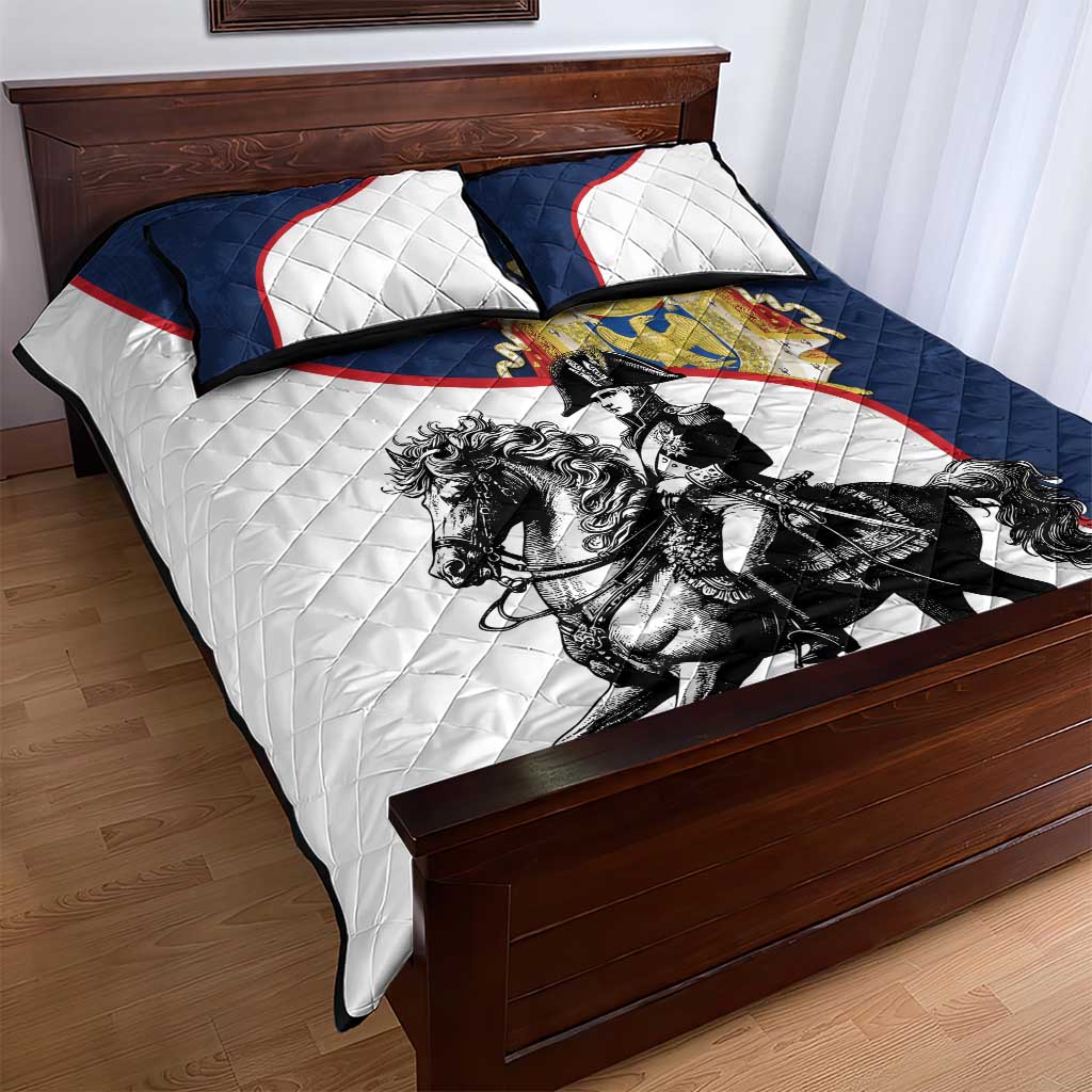 First French Empire 1804 – 1814 Quilt Bed Set Liberte Ordre Public