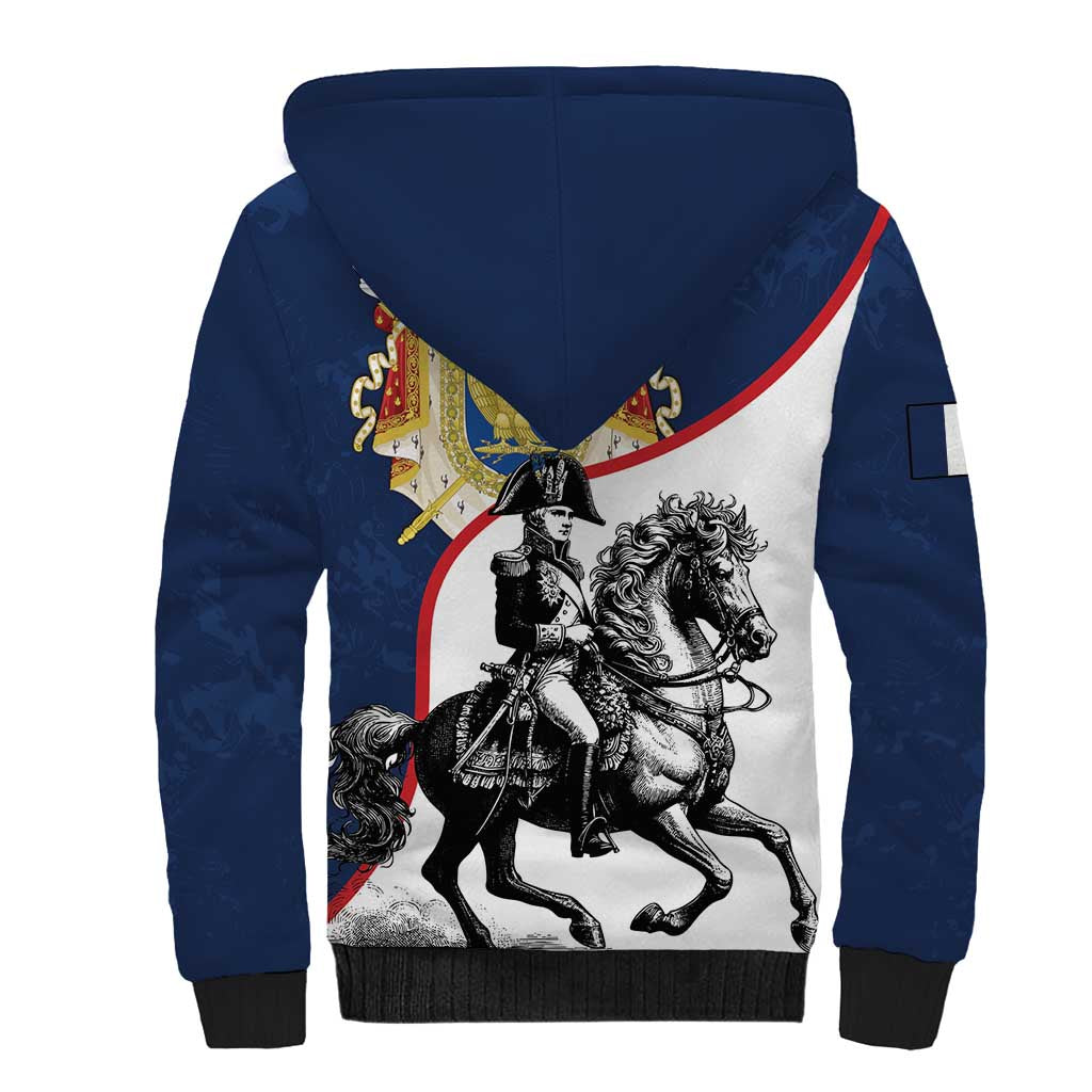 First French Empire 1804 – 1814 Sherpa Hoodie Liberte Ordre Public