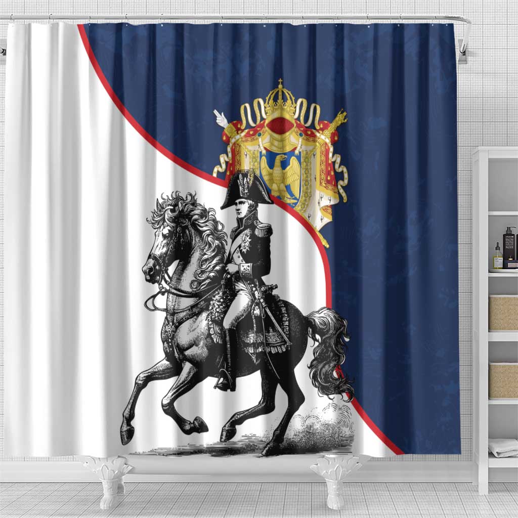 First French Empire 1804 – 1814 Shower Curtain Liberte Ordre Public