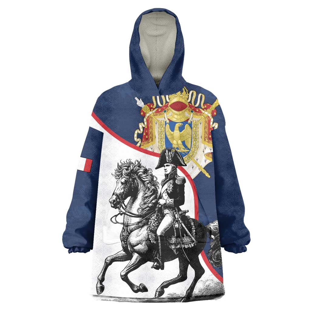 First French Empire 1804 – 1814 Wearable Blanket Hoodie Liberte Ordre Public