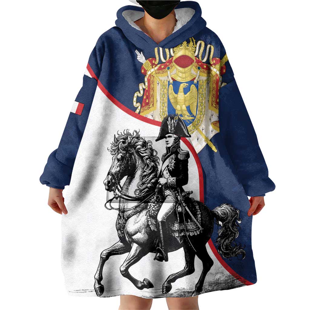 First French Empire 1804 – 1814 Wearable Blanket Hoodie Liberte Ordre Public