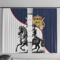 First French Empire 1804 – 1814 Window Curtain Liberte Ordre Public
