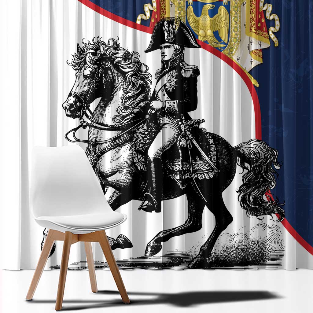 First French Empire 1804 – 1814 Window Curtain Liberte Ordre Public