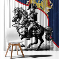First French Empire 1804 – 1814 Window Curtain Liberte Ordre Public