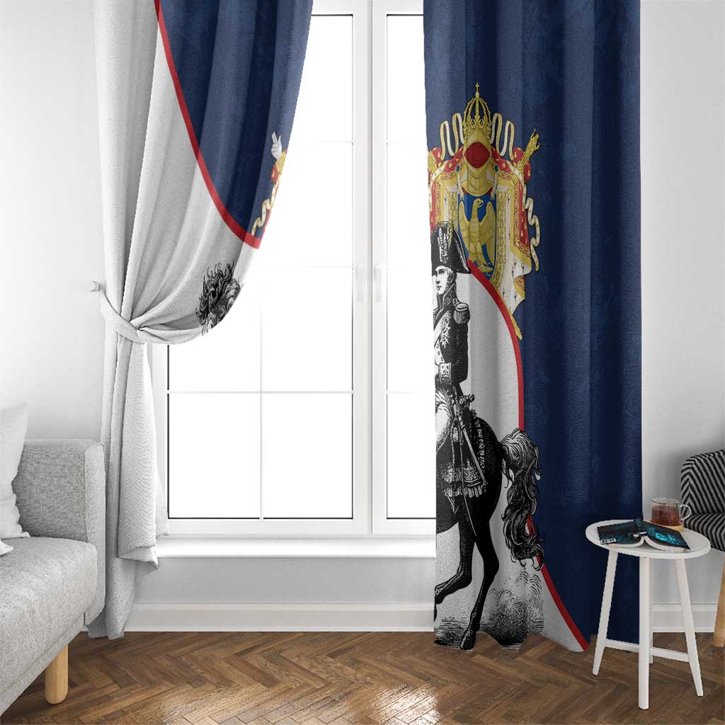 First French Empire 1804 – 1814 Window Curtain Liberte Ordre Public