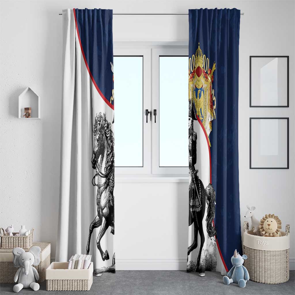 First French Empire 1804 – 1814 Window Curtain Liberte Ordre Public