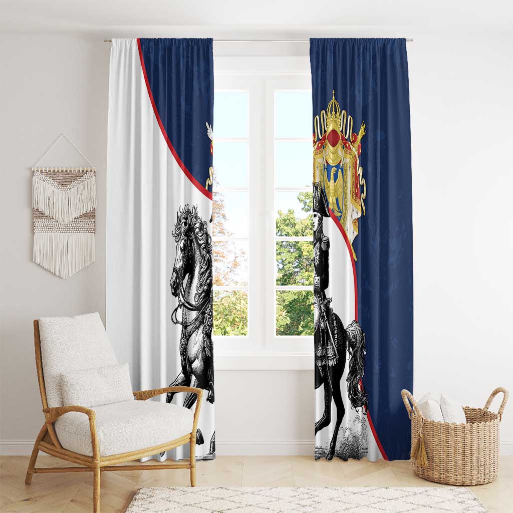 First French Empire 1804 – 1814 Window Curtain Liberte Ordre Public