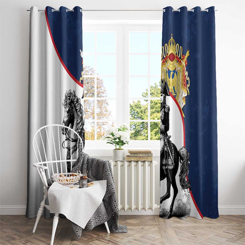 First French Empire 1804 – 1814 Window Curtain Liberte Ordre Public