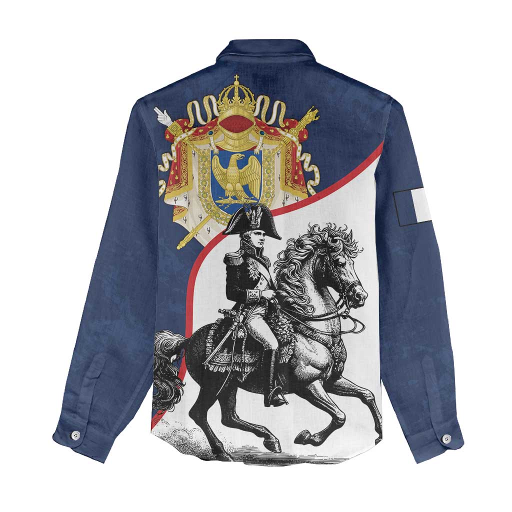 First French Empire 1804 – 1814 Women Casual Shirt Liberte Ordre Public