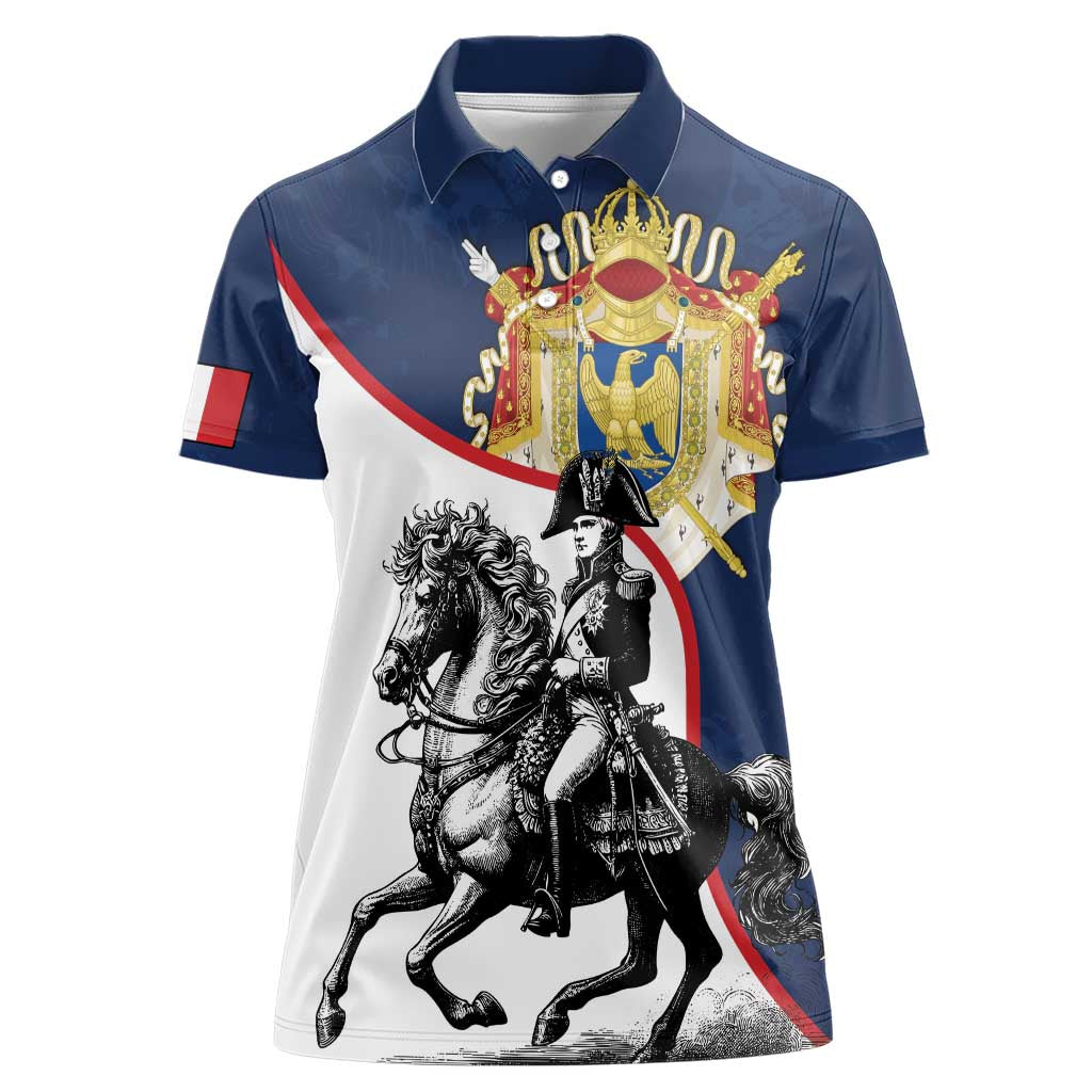 First French Empire 1804 – 1814 Women Polo Shirt Liberte Ordre Public