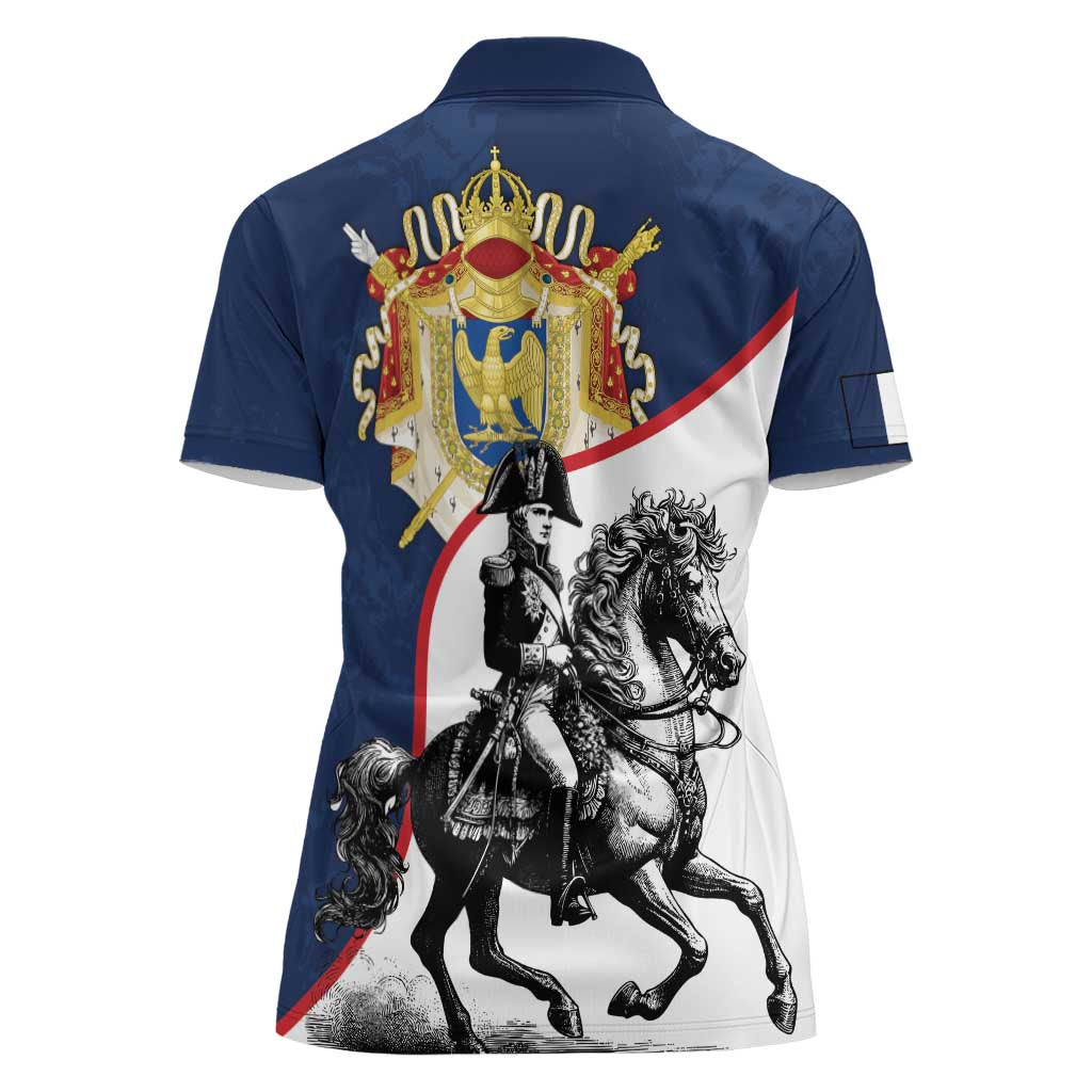 First French Empire 1804 – 1814 Women Polo Shirt Liberte Ordre Public