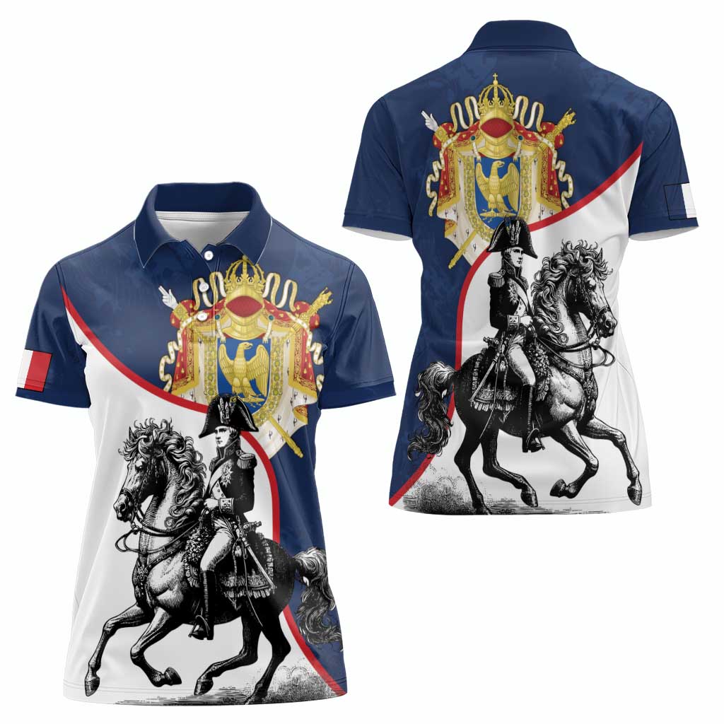 First French Empire 1804 – 1814 Women Polo Shirt Liberte Ordre Public