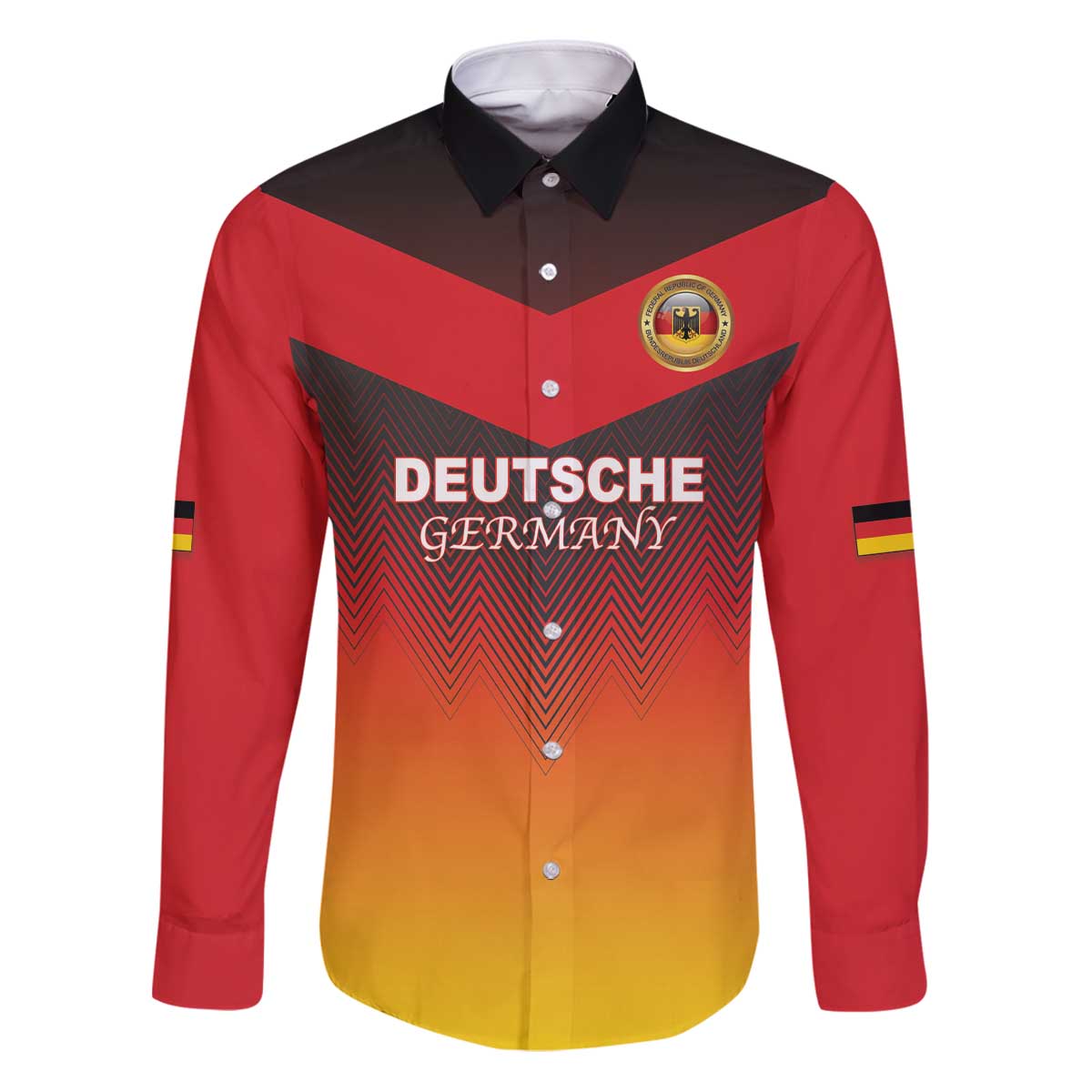 Custom Germany Football Family Matching Puletasi and Hawaiian Shirt Special Flag Style - Wonder Print Shop