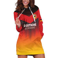Custom Germany Football Hoodie Dress Special Flag Style - Wonder Print Shop