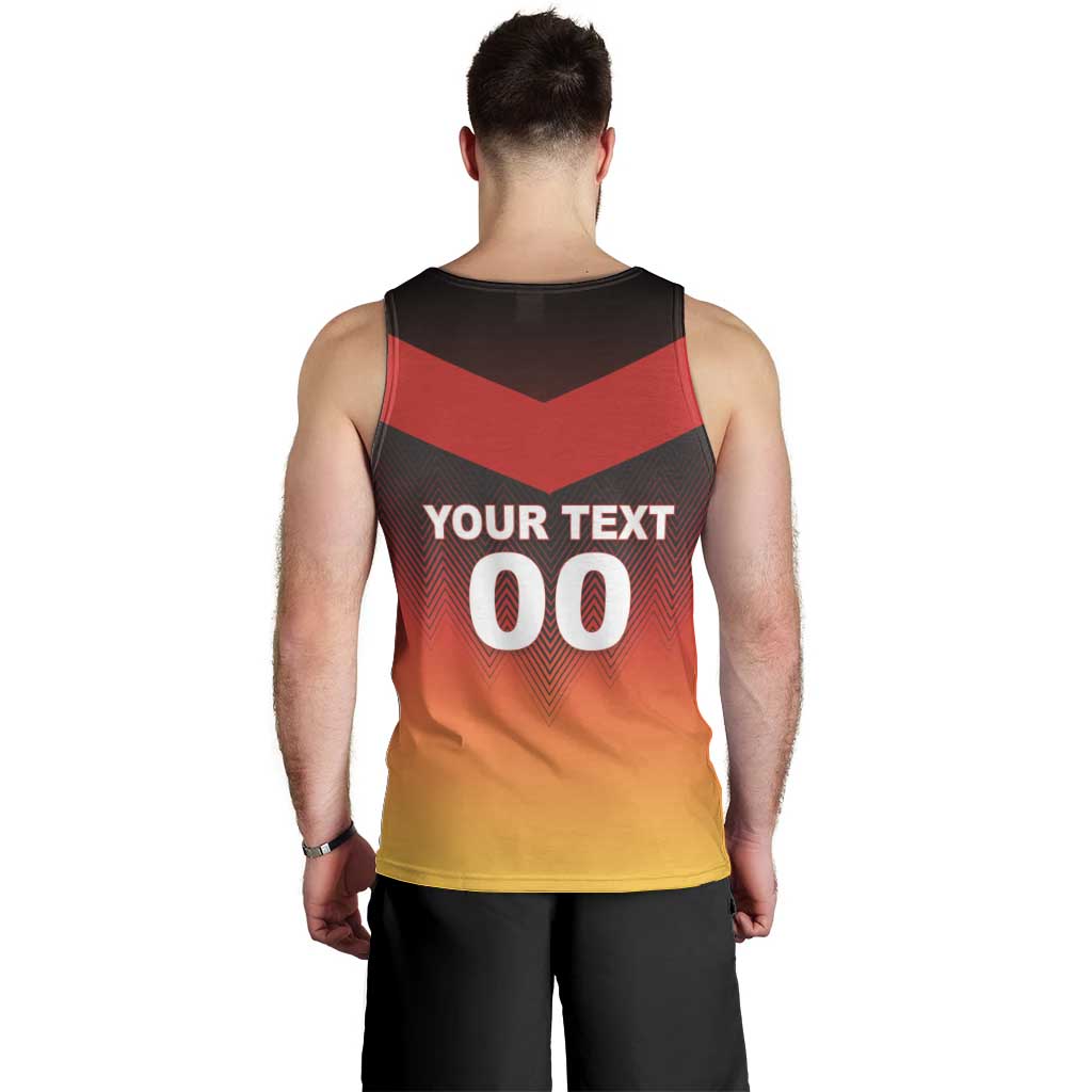 Custom Germany Football Men Tank Top Special Flag Style - Wonder Print Shop