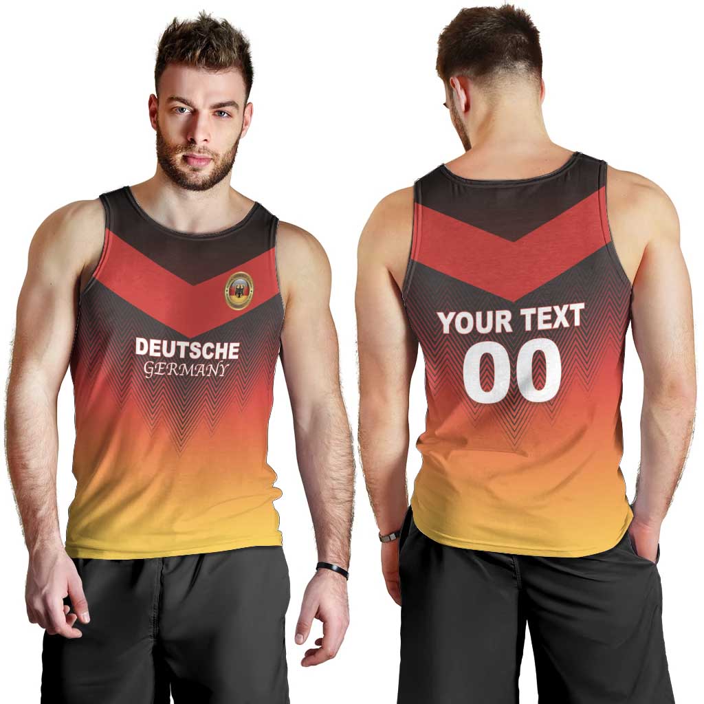 Custom Germany Football Men Tank Top Special Flag Style - Wonder Print Shop