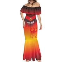 Custom Germany Football Mermaid Dress Special Flag Style - Wonder Print Shop