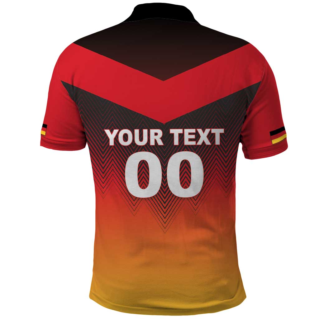 Custom Germany Football Polo Shirt Special Flag Style - Wonder Print Shop