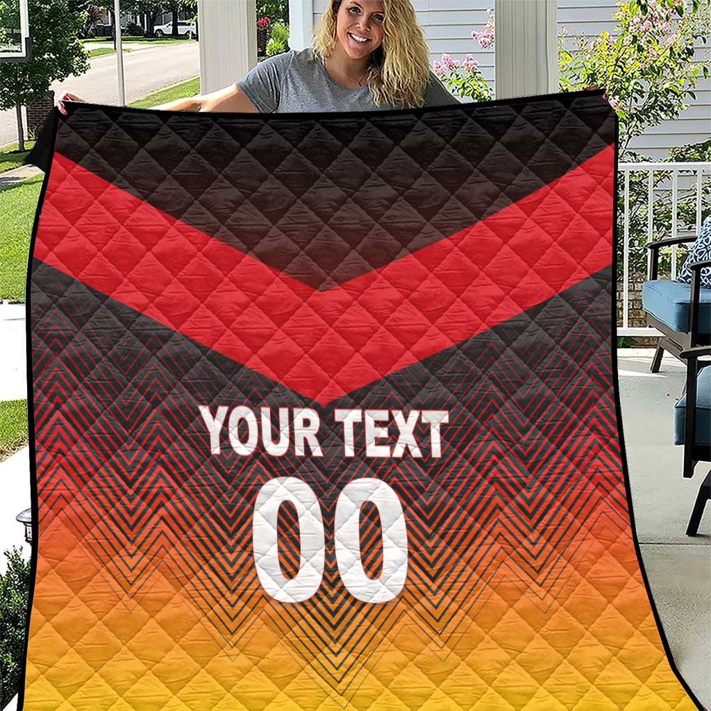 Custom Germany Football Quilt Special Flag Style - Wonder Print Shop