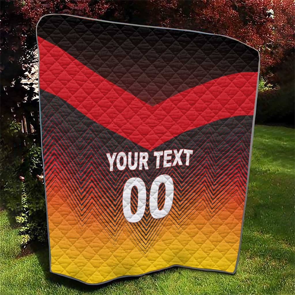 Custom Germany Football Quilt Special Flag Style - Wonder Print Shop