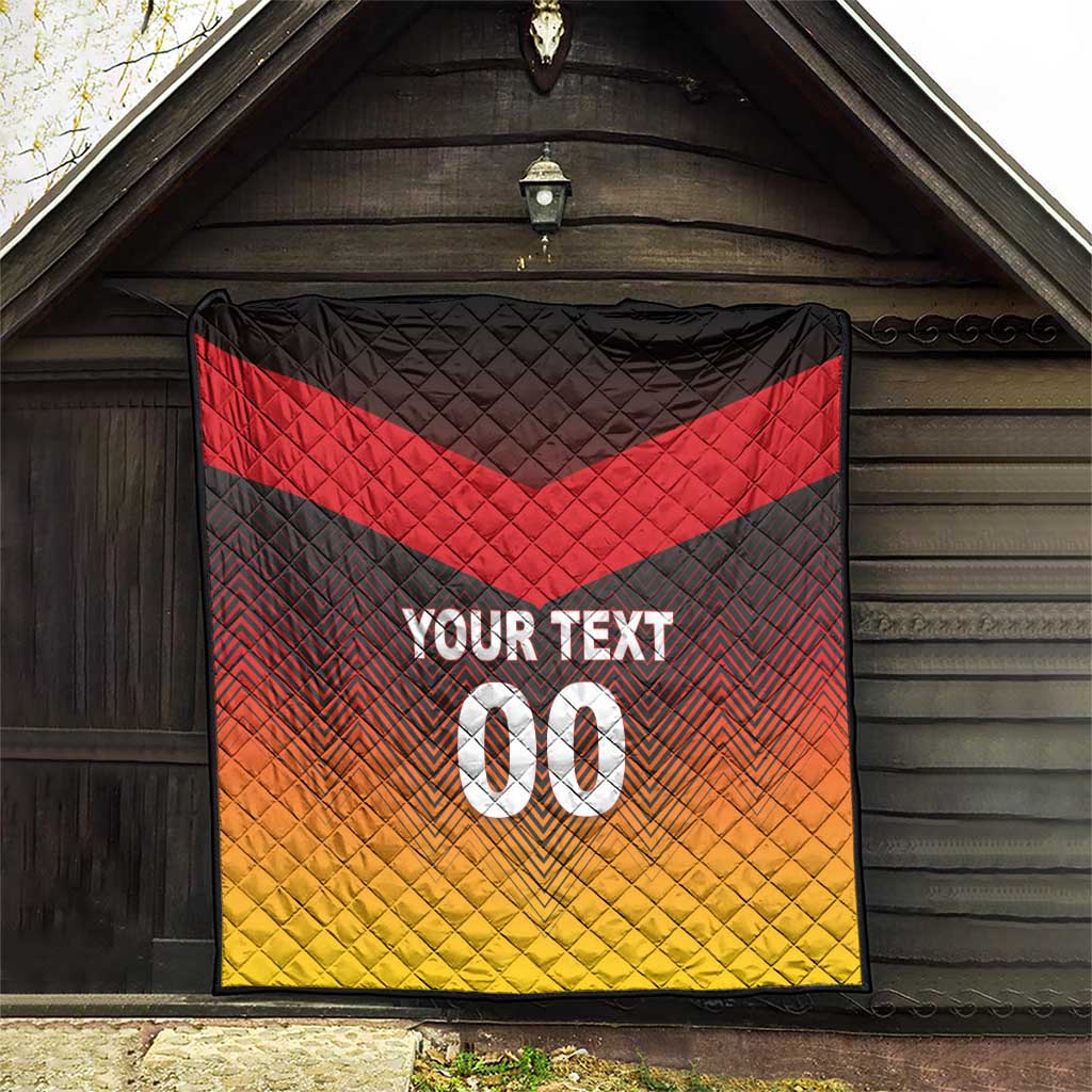 Custom Germany Football Quilt Special Flag Style - Wonder Print Shop