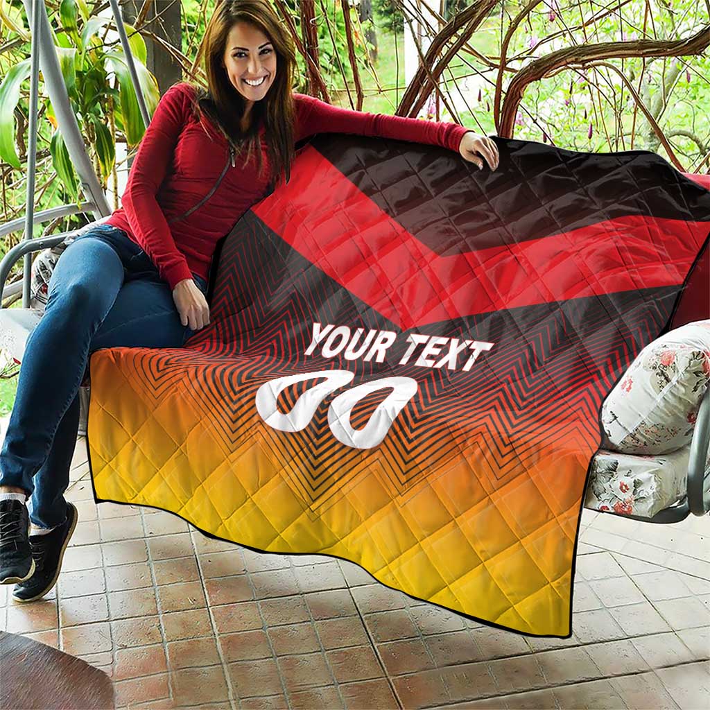 Custom Germany Football Quilt Special Flag Style - Wonder Print Shop