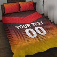 Custom Germany Football Quilt Bed Set Special Flag Style - Wonder Print Shop