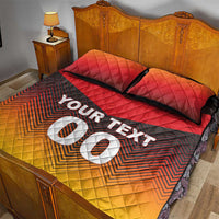 Custom Germany Football Quilt Bed Set Special Flag Style - Wonder Print Shop