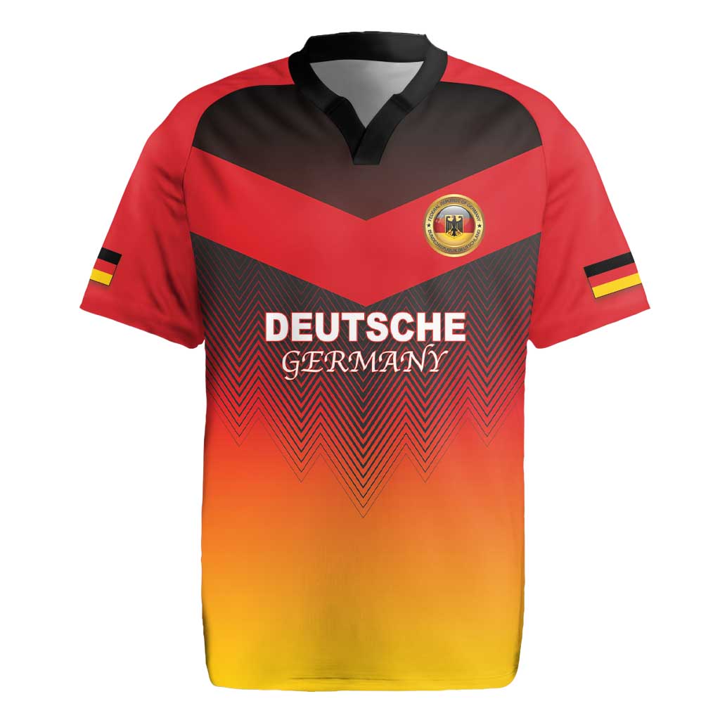 Custom Germany Football Rugby Jersey Special Flag Style - Wonder Print Shop