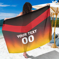Custom Germany Football Sarong Special Flag Style - Wonder Print Shop