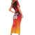 Custom Germany Football Short Sleeve Bodycon Dress Special Flag Style - Wonder Print Shop