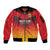 Custom Germany Football Sleeve Zip Bomber Jacket Special Flag Style - Wonder Print Shop
