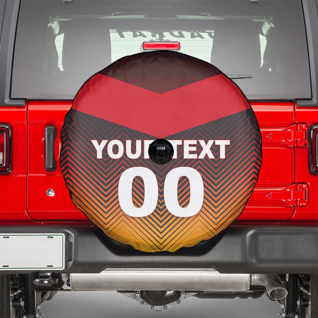 Custom Germany Football Spare Tire Cover Special Flag Style - Wonder Print Shop