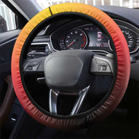 Germany Football Steering Wheel Cover Special Flag Style - Wonder Print Shop