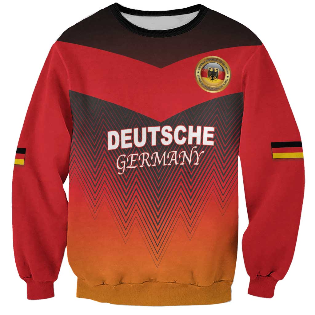 Custom Germany Football Sweatshirt Special Flag Style - Wonder Print Shop