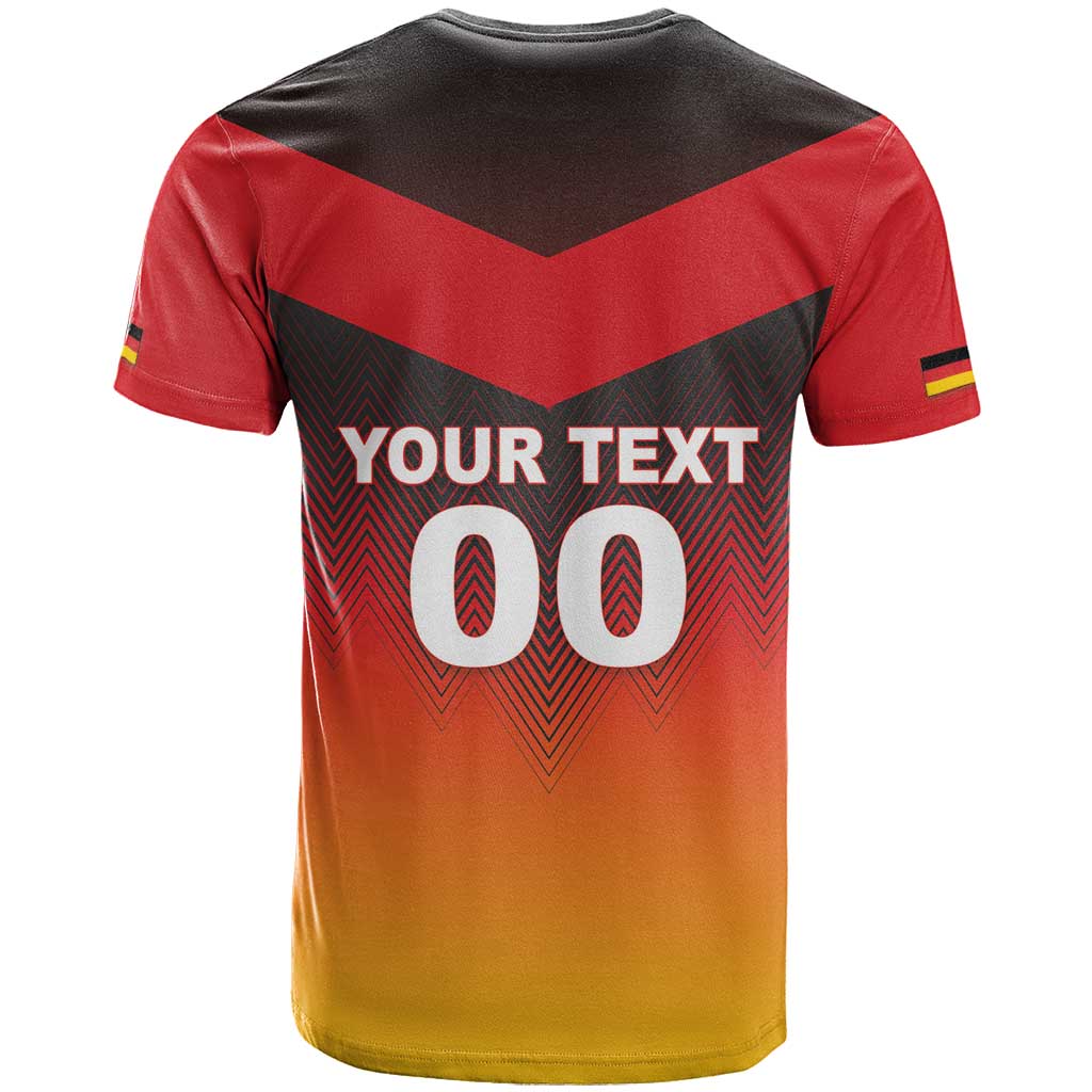 Custom Germany Football T Shirt Special Flag Style - Wonder Print Shop